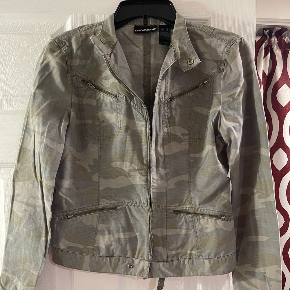 Camo Jean Jacket
